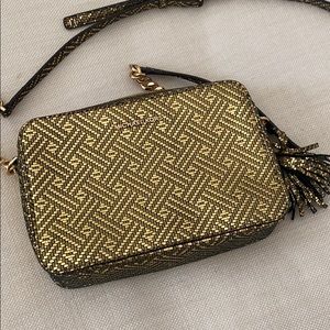 Gold Michael Kors Crossbody